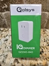 Qolsys Z-wave Plus Smart Home Iq Dimmer QZ2140-840. Fixed Price $18.00.