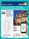 Leviton (DZ15S) Decora Smart Switch. Fixed Price $31.36.