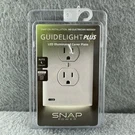 Snappower Guidelight Plus 1-GANG Duplex Outlet Wall Plate, White O1GL-XWH-SP21. Fixed Price $20.99.