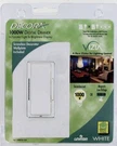 Leviton VZM10-1LW 1000 Vizia Dimmer Switch White Kit Great For Led Light. Fixed Price $37.99.