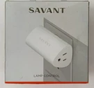 Savant SAV-LMP-0300-00 Lamp Control Wireless Smart Switch White Bn. Fixed Price $64.99.