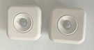 Rare Lot Of 2 Iris Motion Sensor White Security Safety Lowe. Fixed Price $49.99.