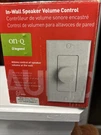 Legrand On-q In-wall Volume Control & 4 Speaker Location Outlet AU0100-WHDM-V1. Fixed Price $29.99.