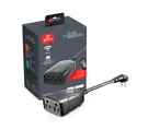 Globe Black 15A 125V 1875W Grounded 2-OUTLETS Wi-fi Smart Power Plug/adapter. Fixed Price $21.99.