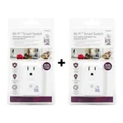 2-PACK Iris Plug 120-VOLT 1-OUTLET Indoor Smart 797379 No Hub Required. Fixed Price $17.00.