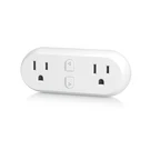 Smart 15A, Wifi&bluetooth Outlet Extender Dual Socket Plugs Works With Alex. Fixed Price $21.99.