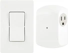 Wireless Motion-sensing Control Transmitter With Grounded Outlet, White. Fixed Price $56.89.