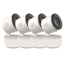 ECO4LIFE 4PCS Smart Wifi Hd Indoor 360 Degree Ptz Ip Camera For Security. Fixed Price $142.99.