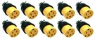 Brufer 320203 Heavy Duty Female Electrical Plug 3-PRONG 125V 15A Wire Fem.... Fixed Price $25.71.