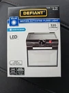 Defiant Solar Powered Motion Activated Flood Light 320 Lumens 1009 175 700. Fixed Price $14.50.