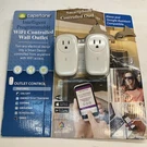 Capstone 2 Pack Intelligent Programmable Wifi Outlet Alexa Compatible. Fixed Price $14.99.