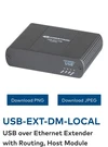 Crestron Usb-ext-dm-local Over Ethernet Extender With Routing, Host Module. Fixed Price $29.95.