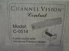 Channel Vision Central 4-PORT Router Model C-0514 W/universal Holder C1311. Fixed Price $89.95.