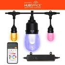 Hampton Bay Hubspace Smart Black 12-LIGHT 24 Ft. Plug-in Led Rgbw String. Fixed Price $35.14.