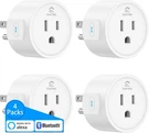 Eightree Bluetooth Smart Plugs That Work With Alexa App Only, In Then. Fixed Price $24.99.