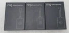 Lot Of 3 Ring Outdoor Smart Plug Black New. Fixed Price $89.99.