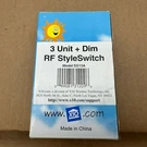 X10 Unit + Rf Styleswitch Model SS13A X-10 Stick-a-switch Remote Wall. Fixed Price $8.95.