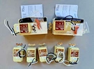 Lot 7 Leviton 16400 Intellisense Dhc Uni-base Wall Mount Controller Bases Ivory. Fixed Price $280.00.